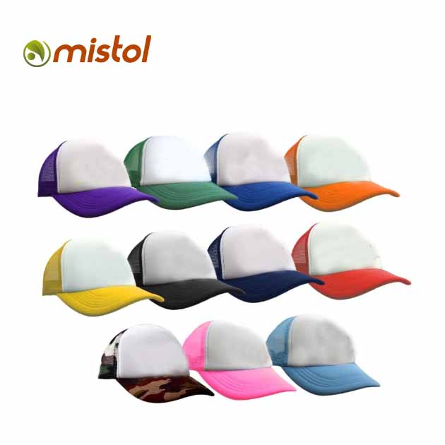 Gorras Trucker Combinadas Frente Blanco