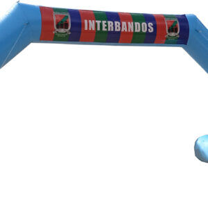 Arco de largada inflable